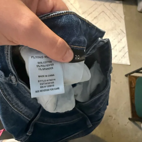 Flying Monkey size 30 Wide Leg Jean - Picture 6 of 6